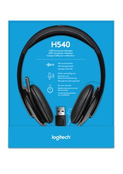LOGITECH USB HEADSET H540  IN (981-000480)
