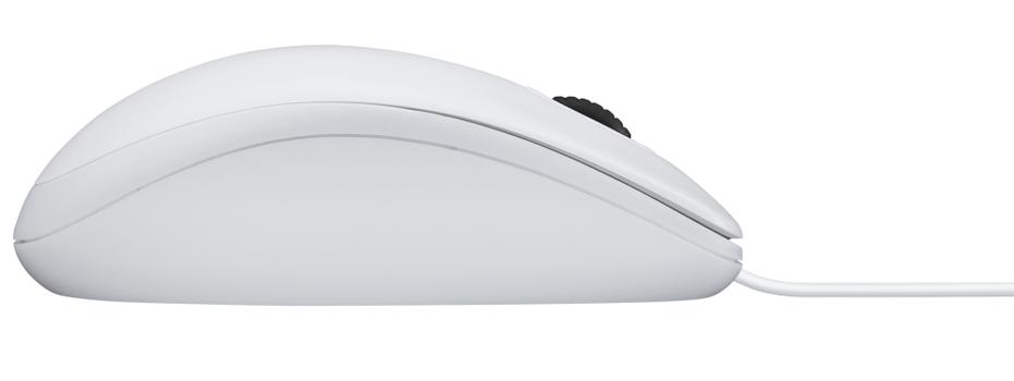 LOGITECH B100 OPTICAL MOUSE FOR BUSINESS WHITE PERP (910-003360)