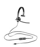 Logitech USB Headset Mono H650e - hodesett (981-000514)