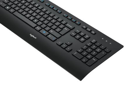 Logitech Corded K280e - tastatur - US International Inn-enhet (920-005217)