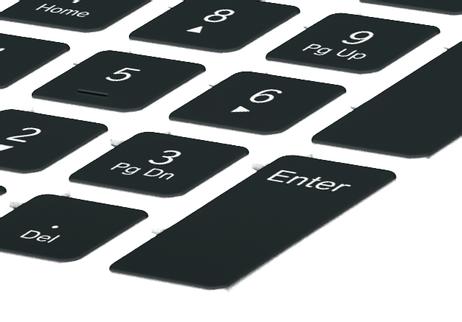 Logitech Corded K280e - tastatur - US International Inn-enhet (920-005217)