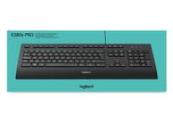 Logitech Corded K280e - tastatur - US International Inn-enhet (920-005217)