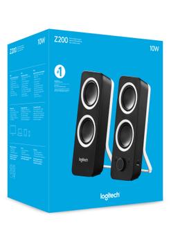 LOGITECH Z200 Multimedia Speakers - MIDNIGHT BLACK - N/A - EU IN (980-000810)