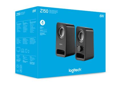 LOGITECH Z150 Black - 2.0 Kanal - Sort (980-000814)