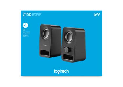 LOGITECH Z150 Black - 2.0 Kanal - Sort (980-000814)