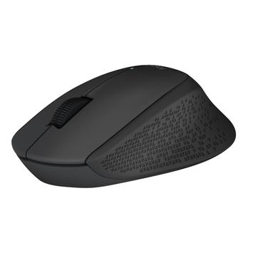 Logitech M280 - mus - 2.4 GHz - svart (910-004287)