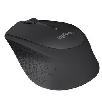 Logitech M280 - mus - 2.4 GHz - svart (910-004287)