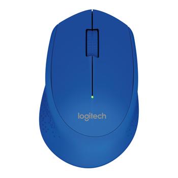 LOGITECH Wireless Mouse M280 - BLUE - 2.4GHZ - EWR2 (910-004290)