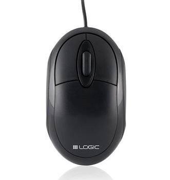 LOGIC Optical Mouse Black LM-11 USB 2.0 ( black) (M-LC-LM11)