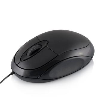 LOGIC Optical Mouse Black LM-11 USB 2.0 ( black) (M-LC-LM11)