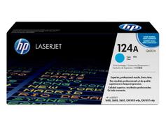HP 124A - cyan - original - LaserJet - tonerpatron (Q6001A)