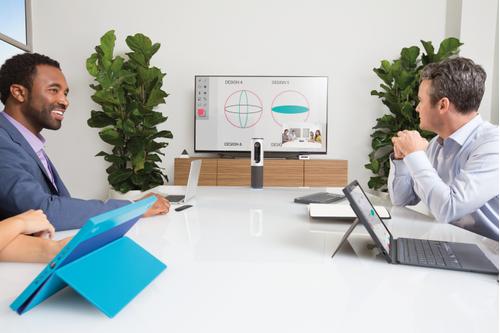LOGITECH ConferenceCam Connect Conference camera colour 1920 x 1080 720p 1080p audio wired Wi-Fi Bluetooth 4.0 / NFC USB 2.0 H.264 (960-001034)