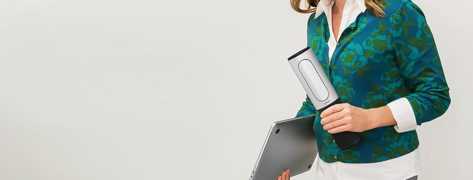 LOGITECH ConferenceCam Connect Conference camera colour 1920 x 1080 720p 1080p audio wired Wi-Fi Bluetooth 4.0 / NFC USB 2.0 H.264 (960-001034)