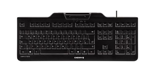 CHERRY CONTACT SMART CARD KEYBOARD QUERTZU PERP (JK-A0100CH-2)