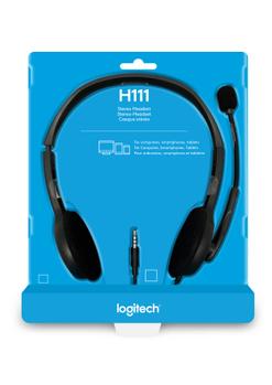 LOGITECH LOGI H111 Stereo Headset (981-000593)