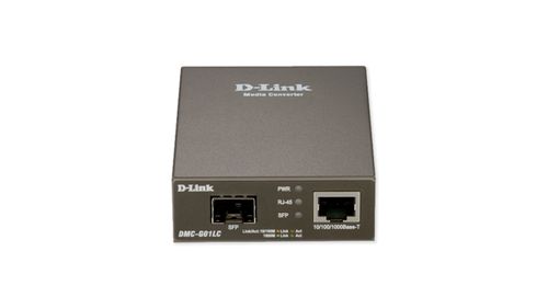 D-LINK 10/ 100/ 1000 to SFP Standalone Media Converter (DMC-G01LC/E)