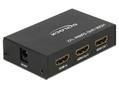 DELOCK HDMI Splitter 1 Eingang -> 2 HDMI Ausgänge 4K (18682)