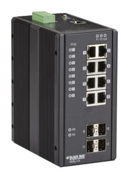 BLACK BOX 8P Switch 10/ 100/ 1000 RJ45 POE+  (LIE1014A)