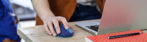 LOGITECH BLUETOOTH MOUSE M535 - BLUE . WRLS (910-004531)