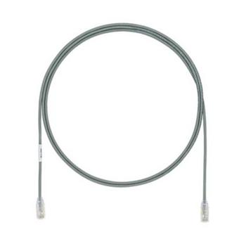 PANDUIT Cat 6A U/UTP LSZH grå  3 met. 28AWG uskjermet patchkabel,  4,7mm diamet (UTP28X3MGY)