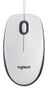 LOGITECH M100, Corded mouse,White