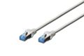 DIGITUS SF-UTP PatchCord Cat5e. CCA. Grey. 0.5m