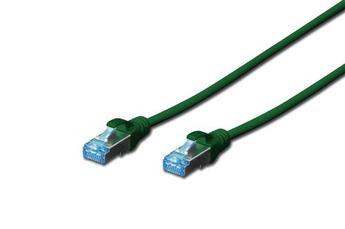 DIGITUS SF-UTP PatchCord Cat5e. CCA. Green. 1.0m (DK-1532-010/G)