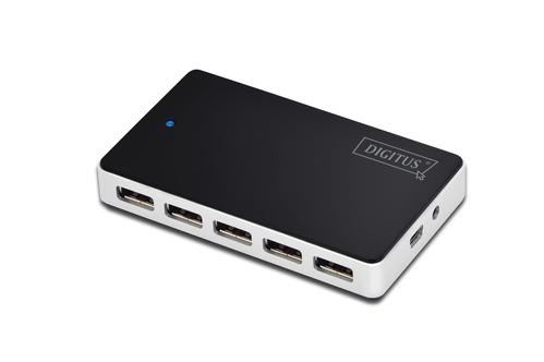 DIGITUS USB 2.0 Hub 10-Port (DA-70229)