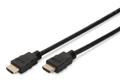 ASSMANN Electronic HDMI High speed kabel 2,0m sort, HDMI 2,0, ethernet, Ultra HD & 3D