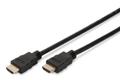 ASSMANN by Digitus HDMI High speed kabel 2,0m sort, HDMI 2,0, ethernet, Ultra HD & 3D