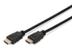 ASSMANN Electronic HDMI High speed kabel 5,0m sort, HDMI 2,0, ethernet, Ultra HD & 3D