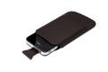 EDNET Leather case for iPhone 5 & iPod T, ouch series, Real leather, Black brown,