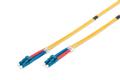 DIGITUS FO Cable 9/125µ. OS2. LC/LC. Yellow. 2.0m