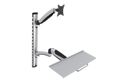 DIGITUS FLEXIBLE WALL MOUNT FOR WORKSPACES FOR MONITOR+KEYBOARD ACCS