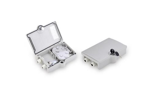 DIGITUS Outdoor FTTH Box. IP65 for 2x SC/SX adapters or 2x (DN-968912)