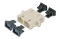 DIGITUS SC / SC Duplex Coupler grey mltmodeSC / SC Duplex Coupler grey Multimode NS