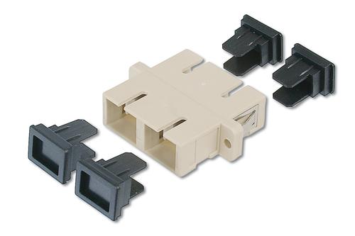 DIGITUS SC / SC Duplex Coupler grey mltmodeSC / SC Duplex Coupler grey Multimode NS (DN-96004-1)