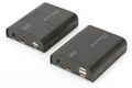 DIGITUS HDMI KVM Extender over IP, set, 120m, 1080p