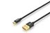 EDNET USB 2.0 HighSpeed reversible Connection Cable USB A M /microUSB B M 1m black