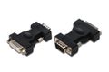 ASSMANN Electronic DVI adapter. DVI(24+5) - HD15 F/M.  DVI-I dual lin
