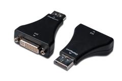 DIGITUS Displayport/DVI adapter, Displayport han:DVI hun