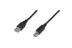 ASSMANN Electronic ASSMANN USB 2.0 HighSpeed Connection Cable USB A M (plug)/ USB B M (plug)1m black