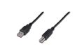 ASSMANN Electronic DIGITUS USB CABLE TYPE A - B M/M 1.8M USB 2.0 SUITABLE UL BL CABL