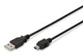 ASSMANN Electronic DIGITUS USB 20 CABLE TYPE A - MINI B (5PIN) M/M 1.8M CABL