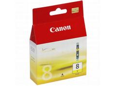 Canon CLI-8Y - 13 ml - gul - original - blekkbeholder - for PIXMA iP3500, iP4500, iP5300, MP510, MP520, MP610, MP960, MP970, MX700, MX850, Pro9000