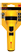 KODAK Yellow-Flashlight LED 250mW excl. 2xD