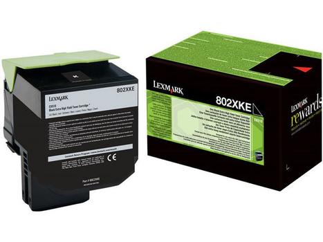LEXMARK 802XKE Projekt-Toner Schwarz 8000ppm (80C2XKE)