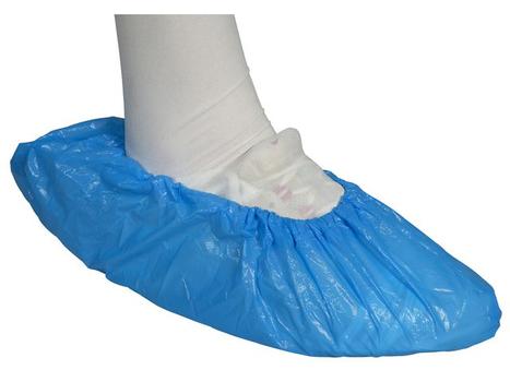 ABENA Skoovertrekk ABENA 50my 41x15cm blå(100) (4417)