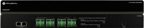 Atlona Eight Stereo Pair OmniStream IP to Analog Audio Bridge (AT-OMNI-238)