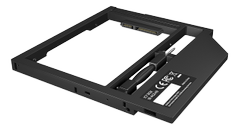 ICY BOX Adapter for 2.5" HDD/SSD in 9-9.5 mm Notebook DVD bay, with screwdrive